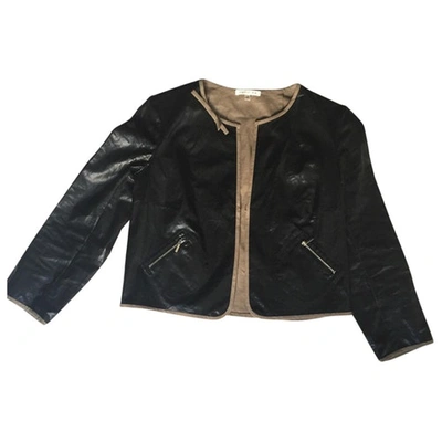 Pre-owned Paule Ka Short Jacket In Black