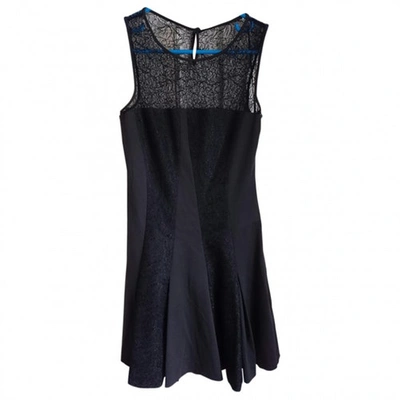 Pre-owned Ermanno Scervino Black Cotton - Elasthane Dress
