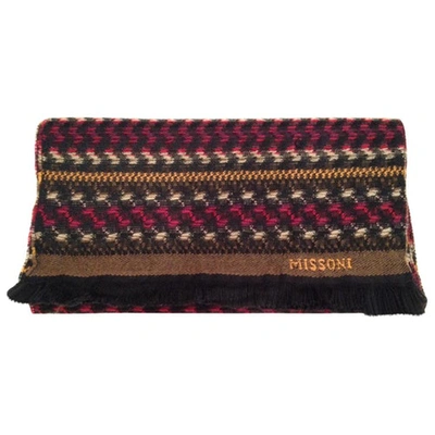 Pre-owned Missoni Wool Scarf In Black