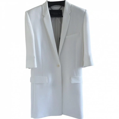 Pre-owned Barbara Bui Jacket In White