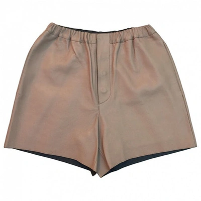 Pre-owned Marni Shorts In Ecru