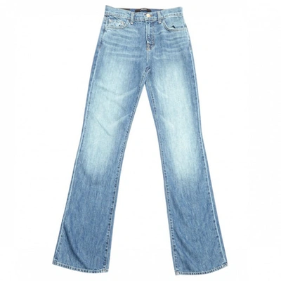 Pre-owned J Brand Jeans In Blue