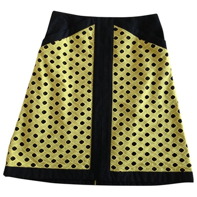 Pre-owned Jc De Castelbajac Skirt In Yellow