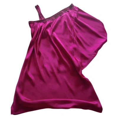 Pre-owned Paul & Joe Pink Silk Dress