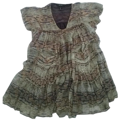 Pre-owned Isabel Marant Multicolour Silk Dress