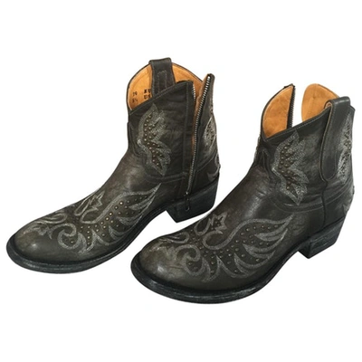 Pre-owned Mexicana Boots In Other