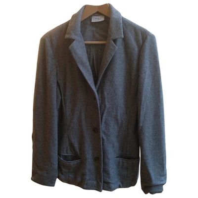 Pre-owned Akris Grey Tweed Jacket