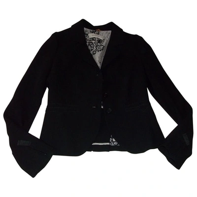 Pre-owned By Malene Birger Black Polyester Jacket
