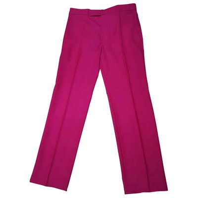 Pre-owned Isabel Marant Wool Straight Pants In Other