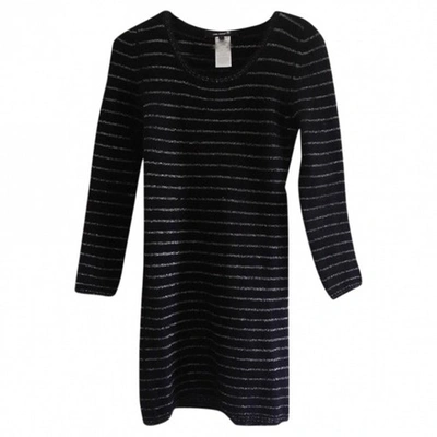 Pre-owned Isabel Marant Angora Knit Dress In Anthracite
