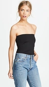 Susana Monaco Strapless Tube Top In Black