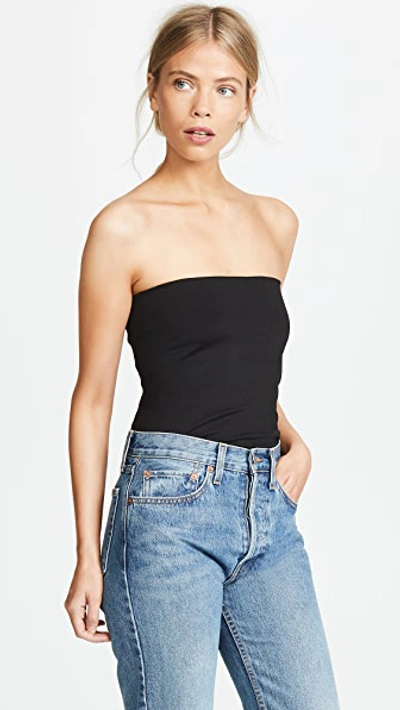 Susana Monaco Strapless Tube Top In Black