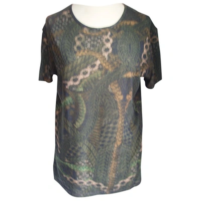 Pre-owned Mcq By Alexander Mcqueen T-shirt In Khaki