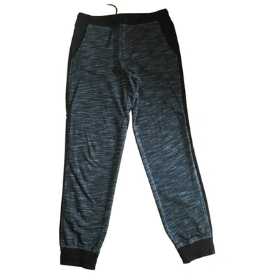 Pre-owned Alexander Wang Trousers In Black