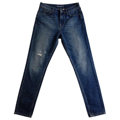 Pre-owned Whistles Boyfriend Jeans In Blue