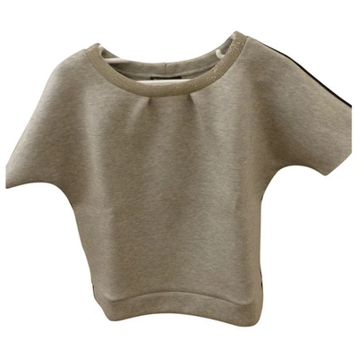 Pre-owned Maje Grey Synthetic Top