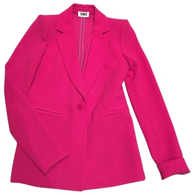 Pre-owned Sonia By Sonia Rykiel Pink Polyester Jacket