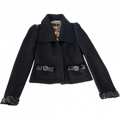 Pre-owned Dolce & Gabbana Wool Blazer In Black