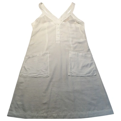 Pre-owned Mm6 Maison Margiela Mini Dress In White