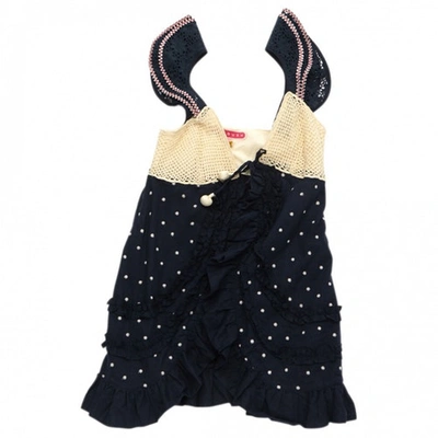 Pre-owned Manoush Camisole In Navy