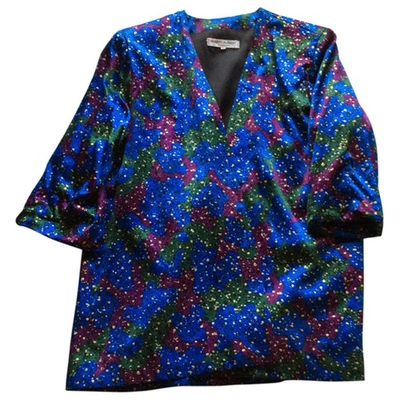 Pre-owned Saint Laurent Silk Shirt In Multicolour