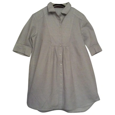 Pre-owned Comptoir Des Cotonniers Blouse In Grey