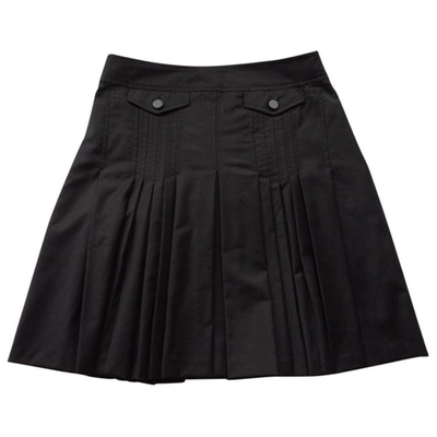 Pre-owned Paul & Joe Wool Skirt In Black