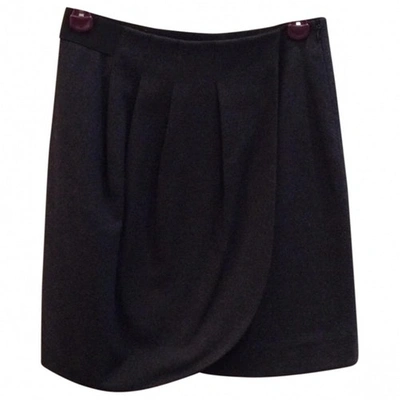 Pre-owned Claudie Pierlot Skirt In Anthracite