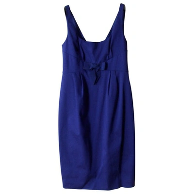 Pre-owned Moschino Mid-length Dress In Purple