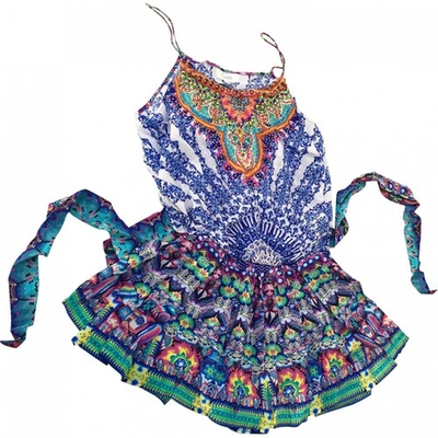 Pre-owned Camilla Silk Jumpsuit In Multicolour