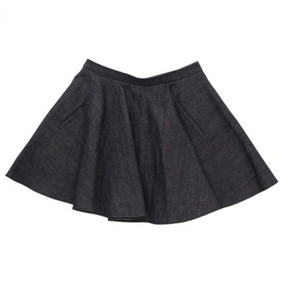 Pre-owned Chalayan Skirt In Blue