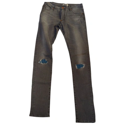 Pre-owned Acne Studios Slim Jeans In Grey