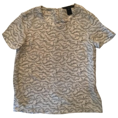 Pre-owned Marc By Marc Jacobs Silk Top In Other