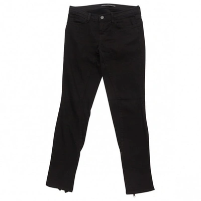 Pre-owned Christopher Kane Slim Pants In Black