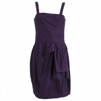 Pre-owned Marc By Marc Jacobs Mid-length Dress In Purple