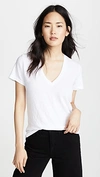 Monrow Oversized Tee In White