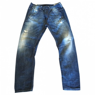 Pre-owned Diesel Blue Cotton Jeans