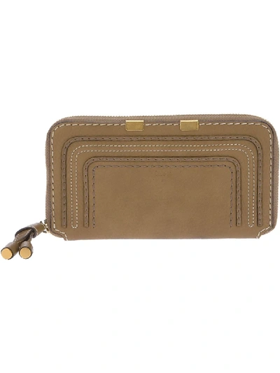 Chloé 'marcie' Wallet In 棕色