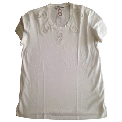 Pre-owned Givenchy White Cotton Top