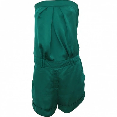 Pre-owned Pinko Green Jumpsuit