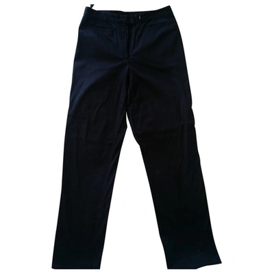 Pre-owned Dkny Chino Pants In Blue