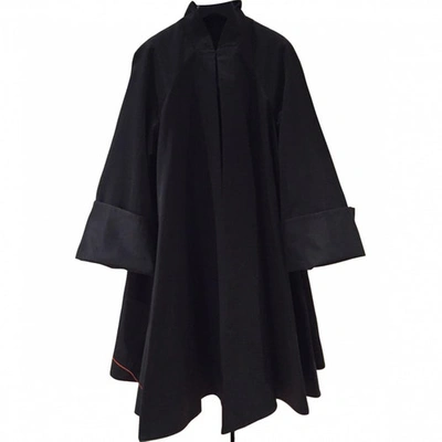 Pre-owned Gareth Pugh Coat In Black