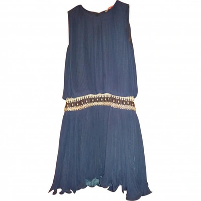 Pre-owned Manoush Dress In Blue