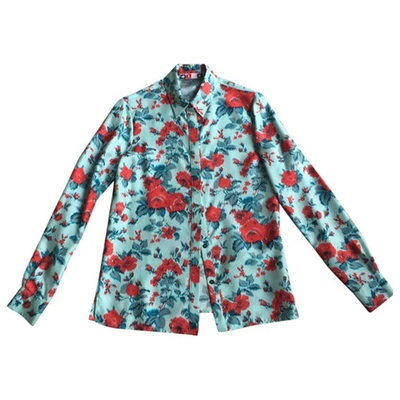 Pre-owned Msgm Silk Shirt In Other