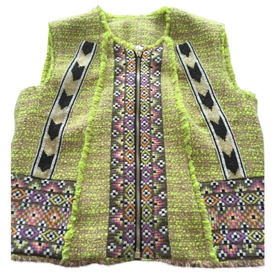 Pre-owned Msgm Knitwear In Green