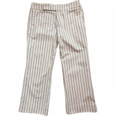 Pre-owned Marni Short Pants In Beige