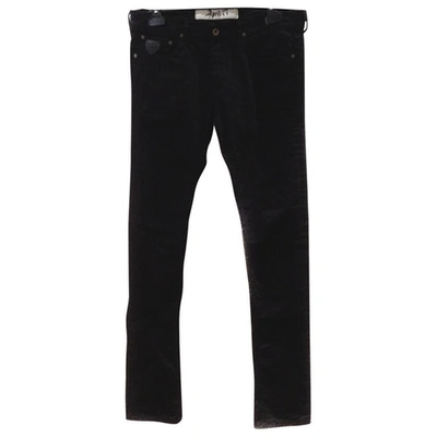 Pre-owned April77 Black Cotton - Elasthane Jeans