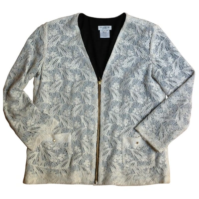 Pre-owned Roseanna Short Jacket In Ecru