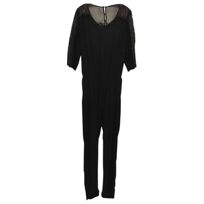 Pre-owned Bcbg Max Azria Black Polyester Jumpsuit