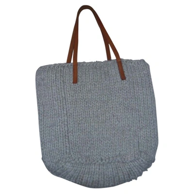 Pre-owned Donna Karan Grey Wool Handbag